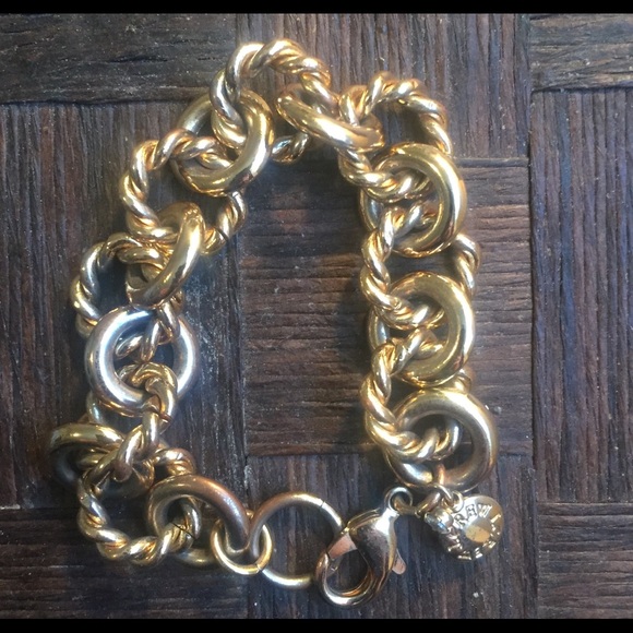 J. Crew golden rope bracelet - Picture 2 of 3